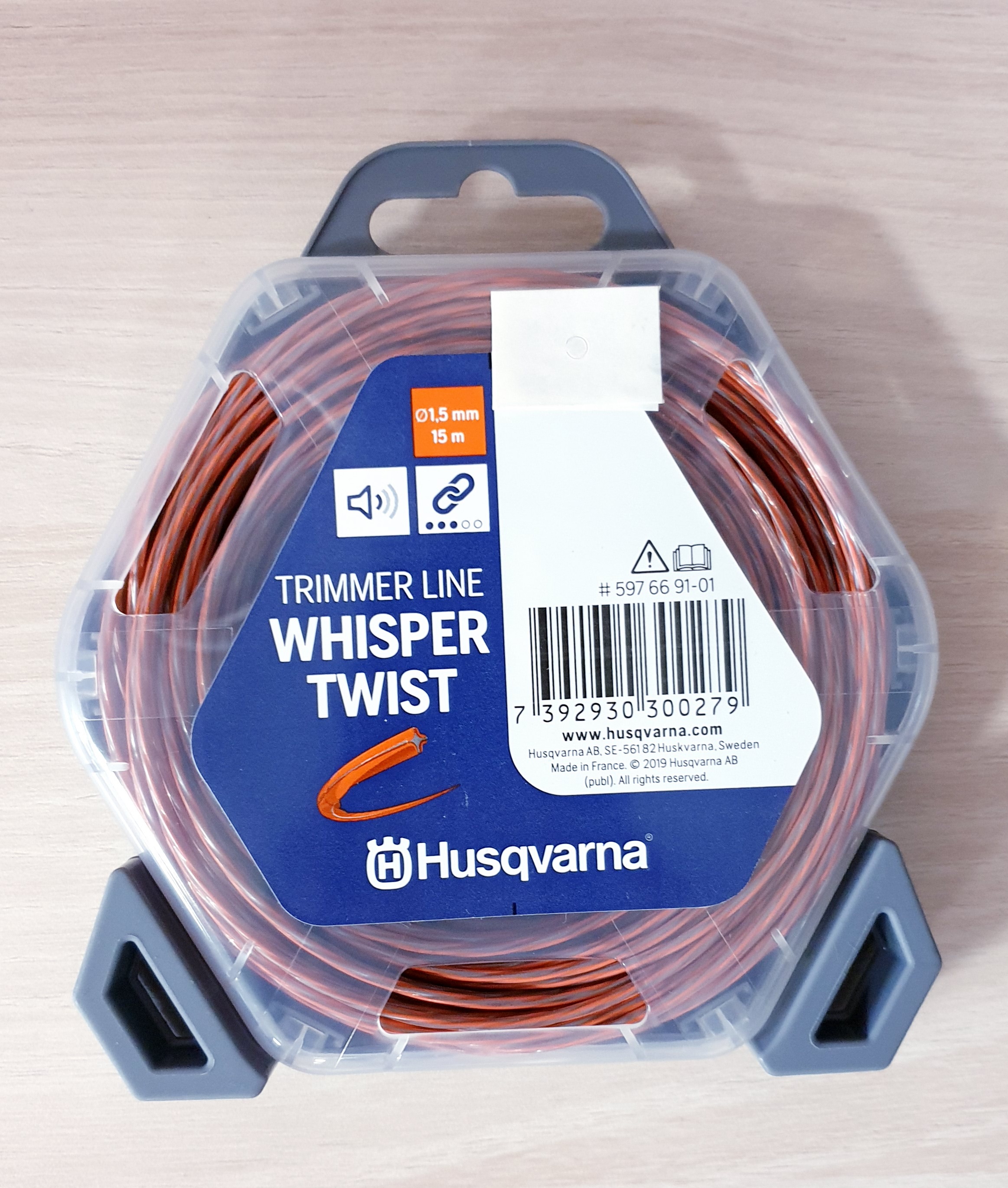 Husqvarna -Žacie lanko Whisper Twist  Ø 1,5 mm