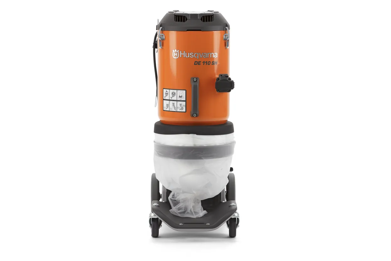 Husqvarna DE 110 SH - zariadenie na zachytávanie prachu a kalu