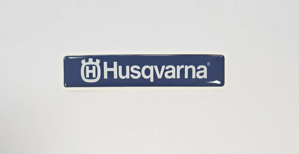 Husqvarna 3D samolepka (gelová)