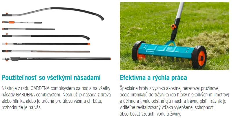 GARDENA Combisystem - kyprič trávnika