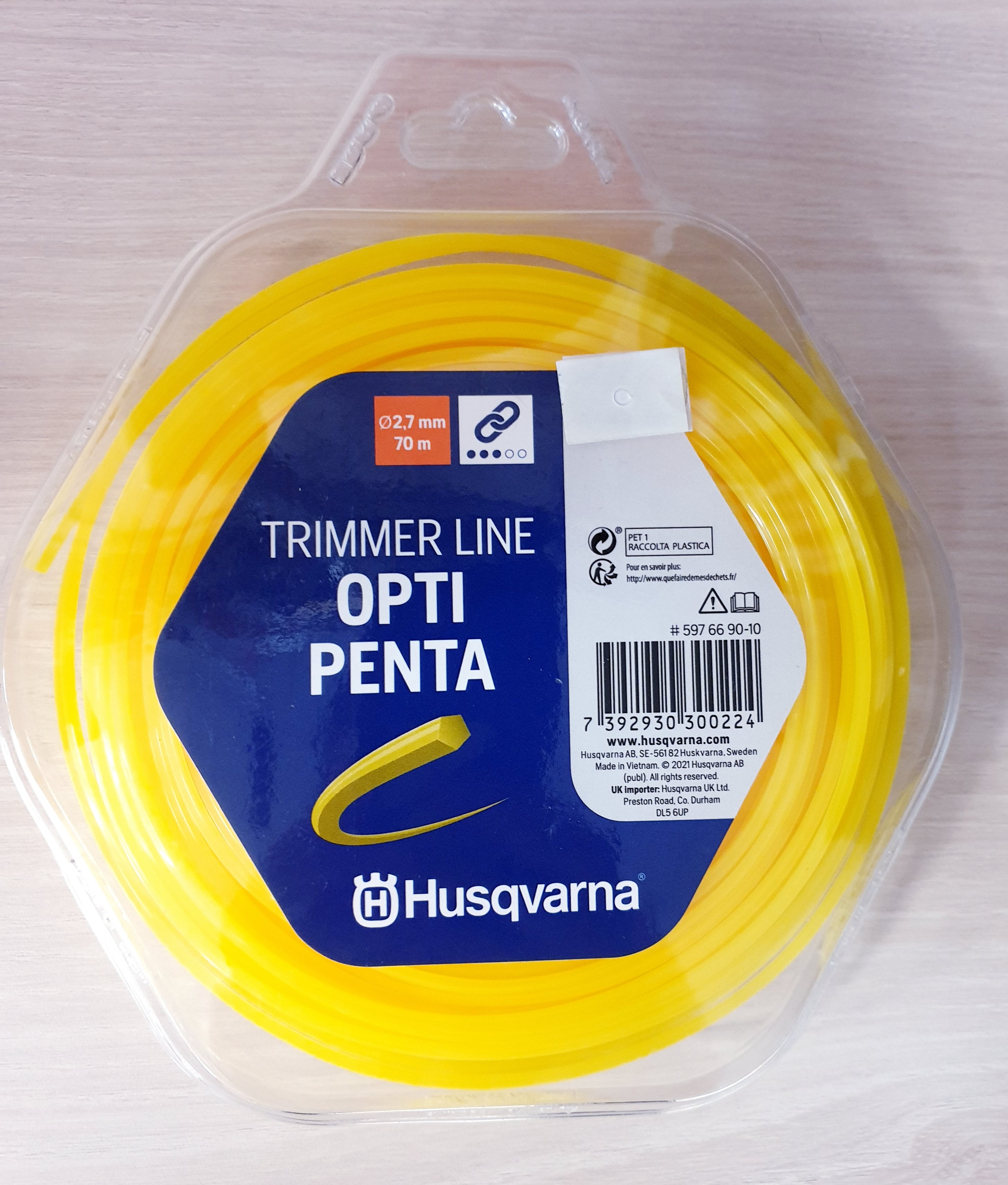 Husqvarna - Žacie lanko Opti Penta Ø 2,7 mm