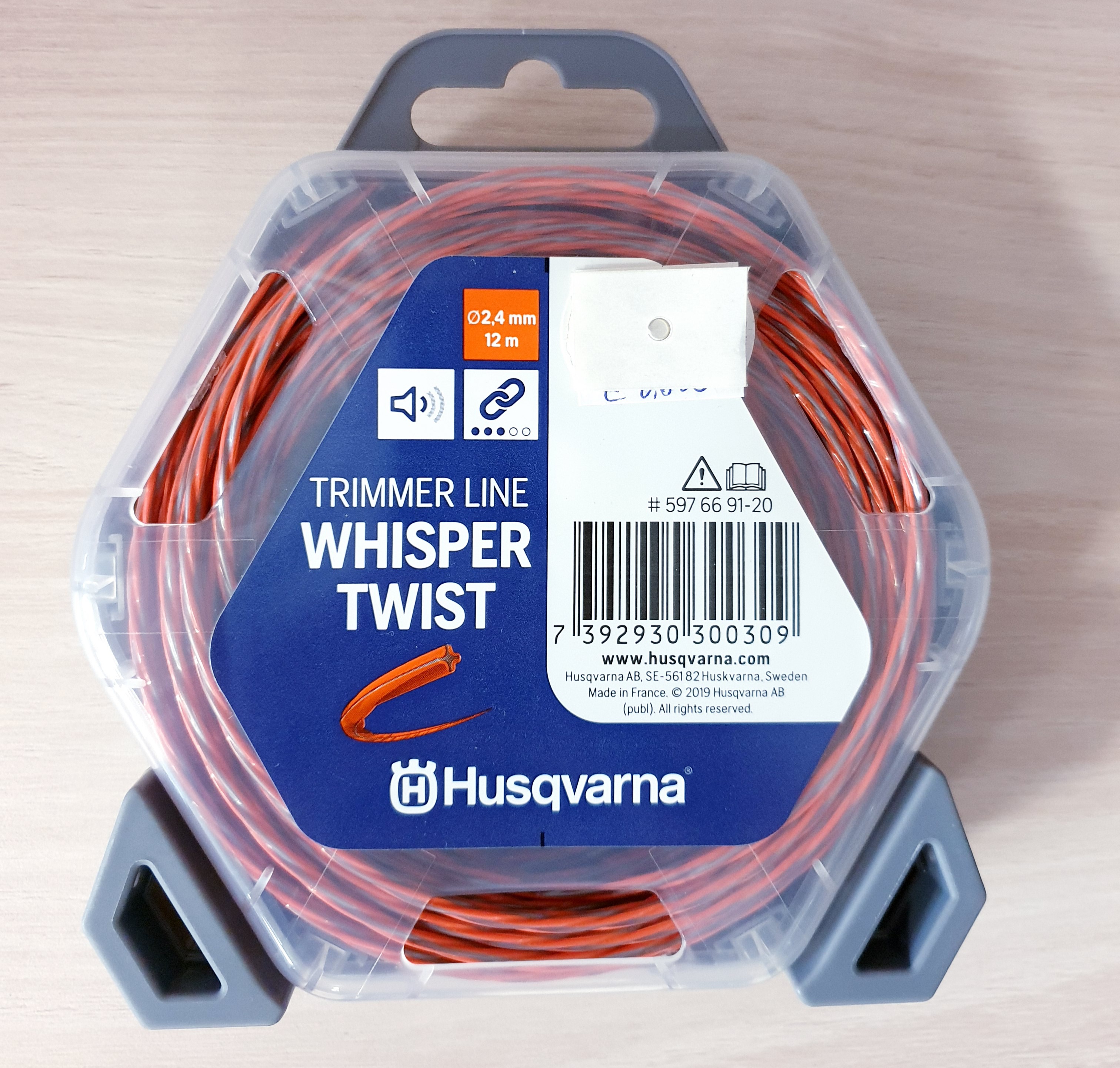 Husqvarna - Žacie lanko Whisper Twist Ø 2,4 mm