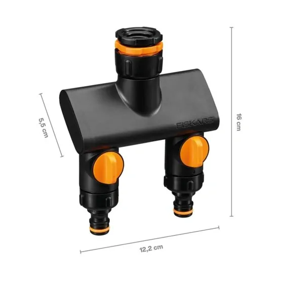 Dvojcestný kohútikový ventil Fiskars Comfort, On/Off