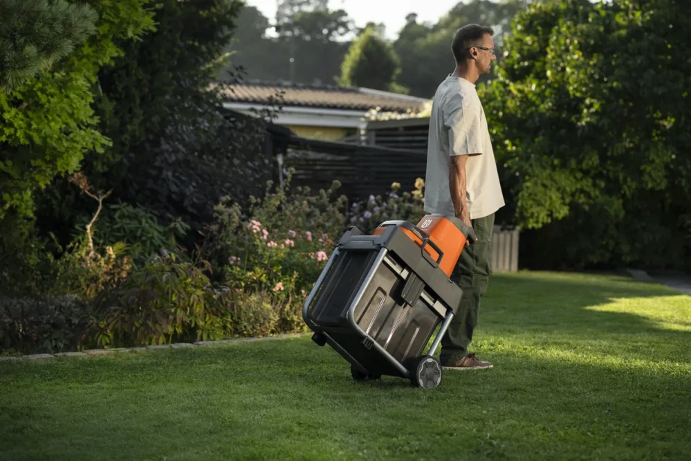  Akumulátorový drvič Husqvarna GS 340is (bez akumulátora a nabíjačky)