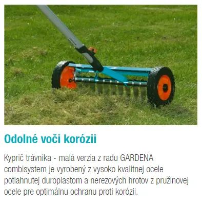 GARDENA Combisystem - kyprič trávnika