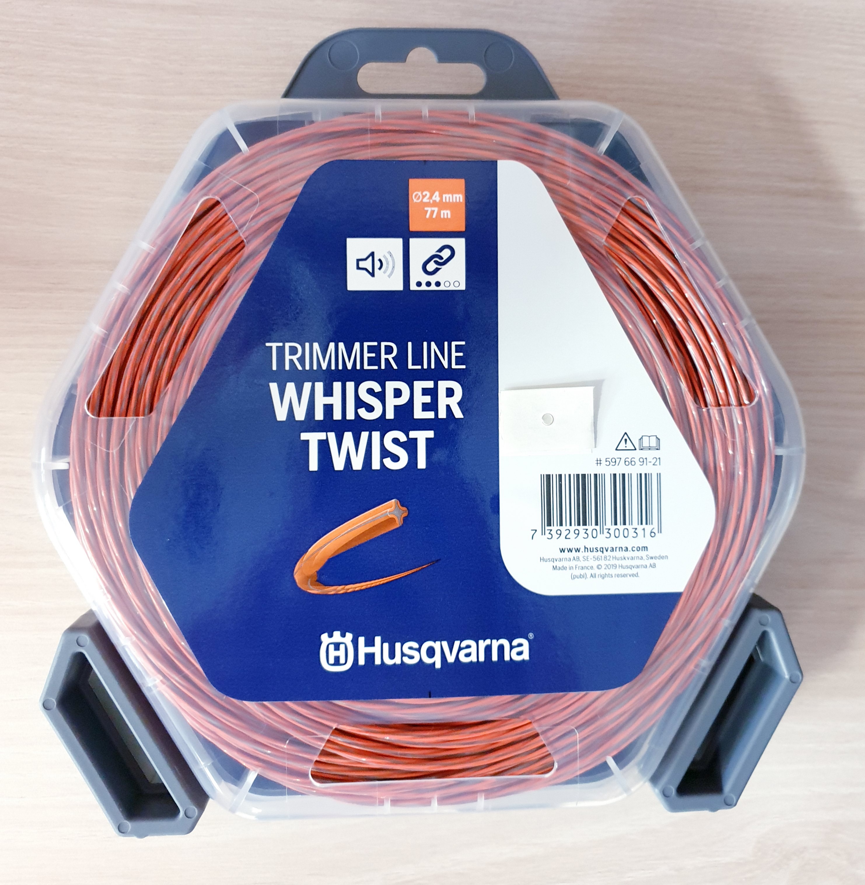Husqvarna - Žacie lanko Whisper Twist Ø 2,4 mm