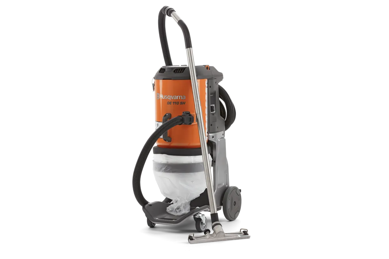 Husqvarna DE 110 SH - zariadenie na zachytávanie prachu a kalu