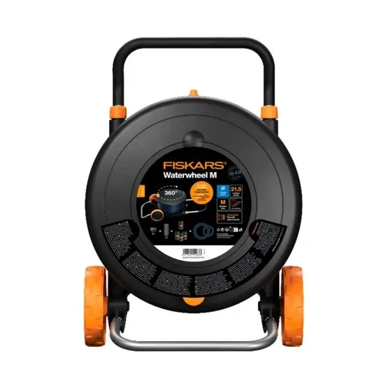 Vozík s bubnom a hadicou Fiskars M Comfort