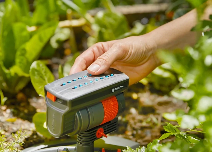 Štvorplošný zavlažovač Gardena AquaZoom compact
