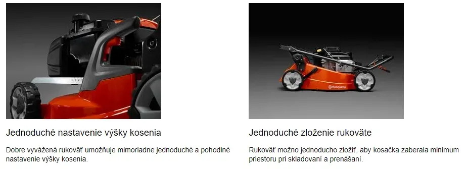 HUSQVARNA LC 247S Motorová kosačka