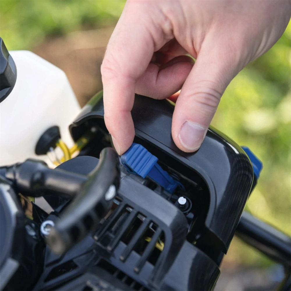 Scheppach EB 2000 pôdny vrták + 2 vrtáky