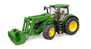 Detská hračka - Traktor John Deere 7R 350 s čelným nakladačom - Bruder 3151