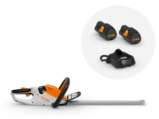 STIHL HSA 40 - Akumulátorové nožnice na živý plot (SET s 2x AS2 + AL1)
