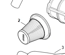 Filter pre STIHL akumulátorový vysávač SEA 20