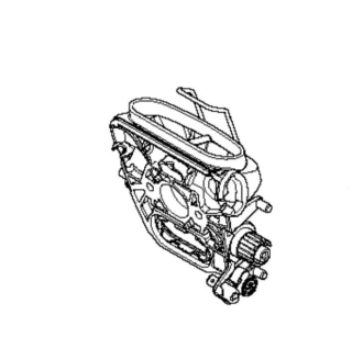 Držiak vzduchového filtra Husqvarna 555, 560XP