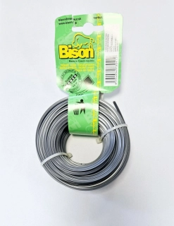Žacie lanko hranaté šedé BISON ARMED SUPER PROFI 2,7 mm x 15m