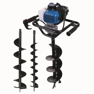 Scheppach EB 2000 pôdny vrták + 2 vrtáky