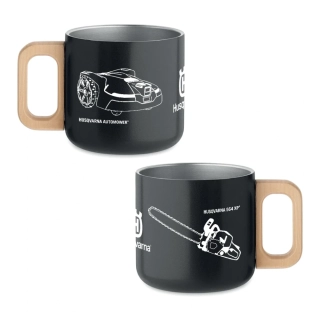 Hrnček Husqvarna z nerezovej ocele