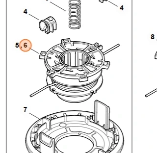 STIHL Cievka žacej hlavy AutoCut 27-2, 25-2